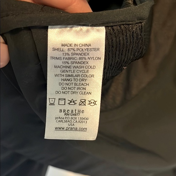 Prana Black Utility Jacket Lightweight Tailored Fit - Picture 4 of 5